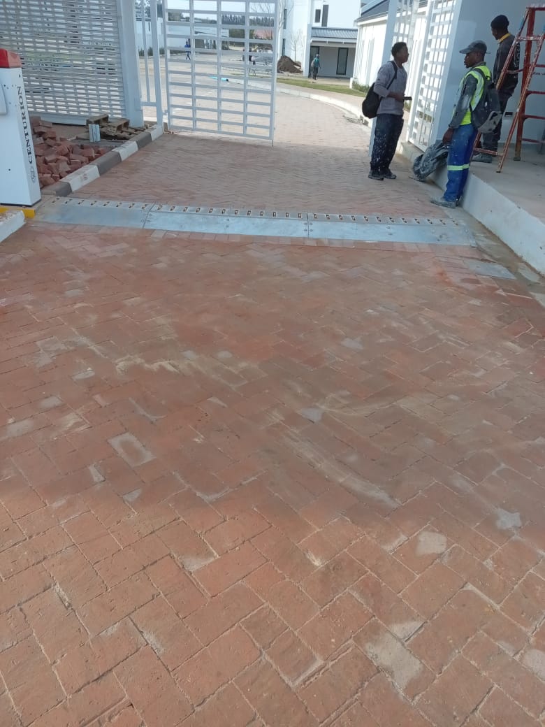 Paving and garden project